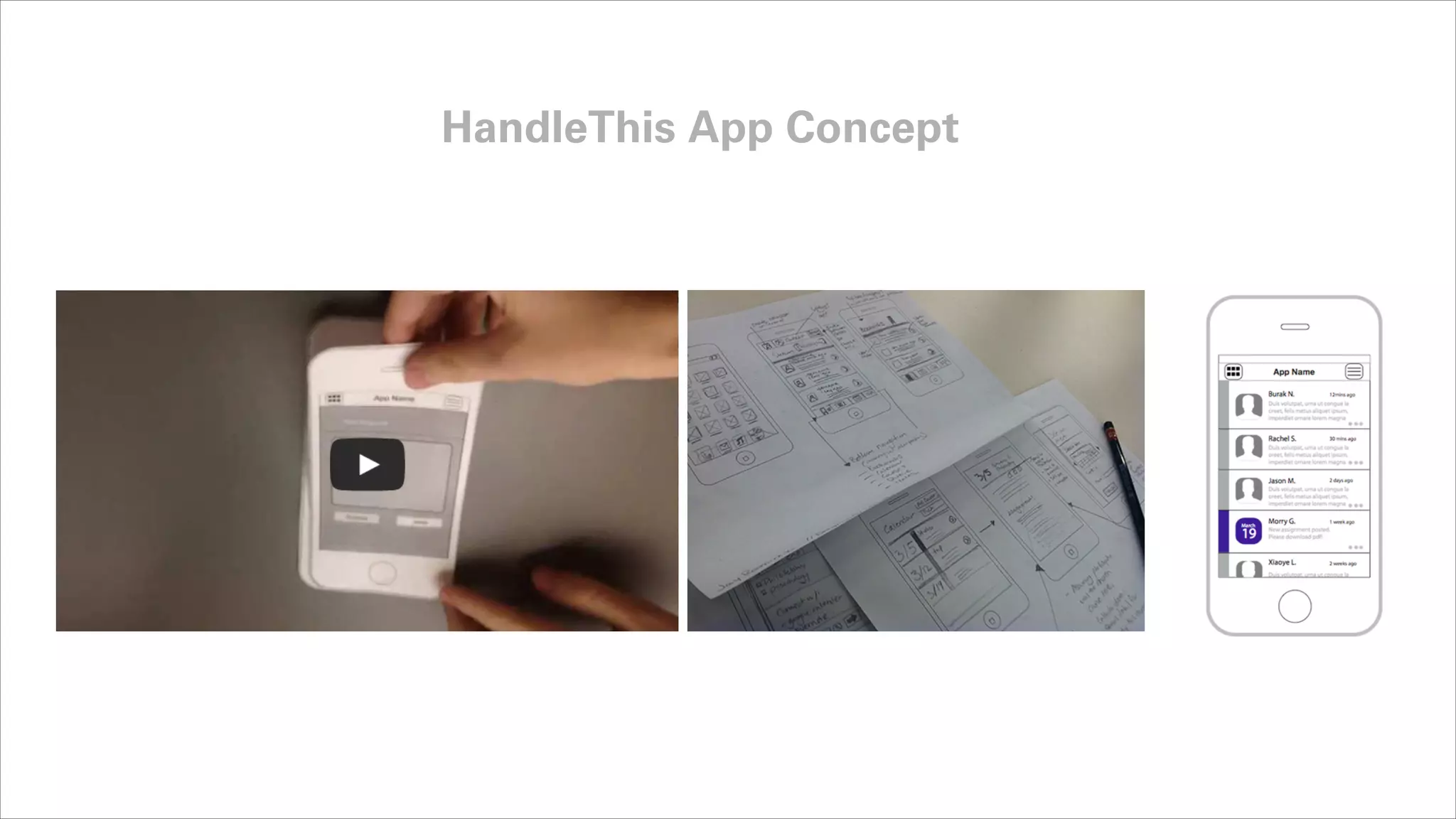 HandleThis App Concept

 