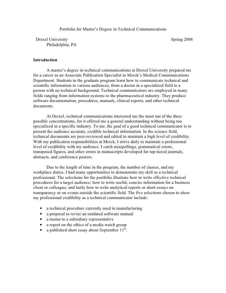 Portfolio Description Revised