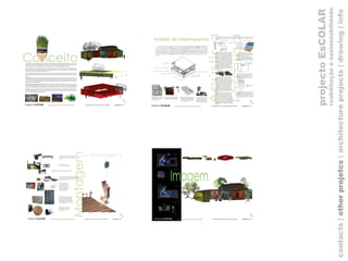 projecto EsCOLAR reabilitação e sustentabilidade contacts |  other projetcs  | architecture projects |   drawing   | info 