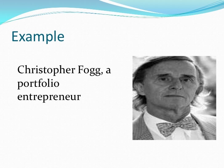 Portfolio entrepreneurship