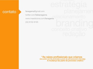 Portfolio Fabiana Gama