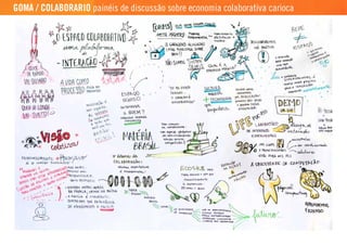 GOMA / COLABORARIO painéis de discussão sobre economia colaborativa carioca
 