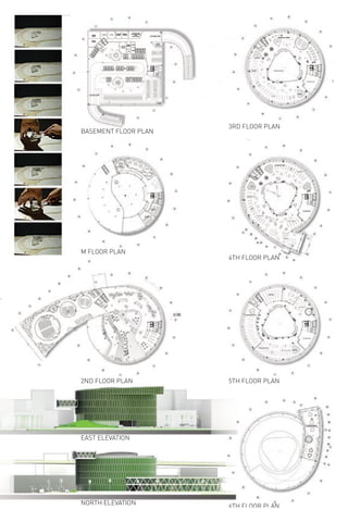 2ND FLOOR PLAN
M FLOOR PLAN
BASEMENT FLOOR PLAN
4TH FLOOR PLAN
5TH FLOOR PLAN
6TH FLOOR PLAN
3RD FLOOR PLAN
EAST ELEVATION
NORTH ELEVATION
 