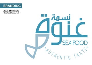 BRANDING
.NASMET GHENWA
Sea Food Restaurant
 