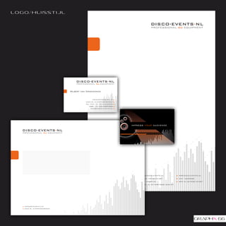 lo g o/ h u i s s t i j l




                                 Wilbert van Spaendonck


                                                   VEEMARKTKADE 8 ( b -3)
                                            5222 AE ´S-HERTOGENBOSCH
                                            TEL./FAX: +31 (0)73 6230999
                                               MOB.: +31 (0)6 53697903
                                                 INFO@DISCO-EVENTS.NL




                                                                                           impress your audience




                                                             VEEMARKTKADE 8 (b-3)                WWW.DISCO-EVENTS.NL             WWW.DISCO-EVENTS.EU
                                                             5222 AE ´S-HERTOGENBOSCH            BANK: ING 83.25.687             KVK: 16069268
                                                             TEL./FAX: +31 (0)73 6230999         BIC: INGBNL2A                   BTW: NL 027938153 B01
                                                             INFO@DISCO-EVENTS.NL                IBAN: NL 29 INGB 0008 3256 87




      VEEMARKTKADE 8 (b-3)
      5222 AE ´S-HERTOGENBOSCH
 