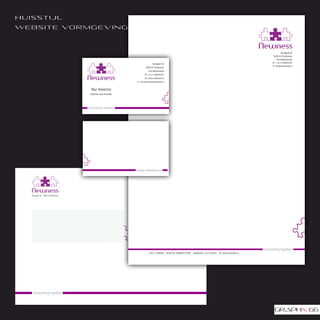 huisstijl
w e b s i t e vo r m g e v i n g



                                                                                                                                                              Zandgolf 30
                                                                                                                                                       5658 AJ Eindhoven
                                                                                                                                                          The Netherlands
                                                                           Zandgolf 30
                                                                                                                                                      M: +31 6 50643341
                                                                                                                                                      E: info@newness.nl
                                                                    5658 AJ Eindhoven
                                                                       The Netherlands
                                                                   M: +31 6 50643341
                                                                   W: www.newness.nl
                                                             E: nur.america@newness.nl


                                      Nur America
                                      Director and founder




                                                              w . wn .




    Zandgolf 30   5658 AJ Eindhoven




                                                                        KvK: 17280961 BTW: NL 206680776 B01 Rabobank: 1111.90.827 W: www.newness.nl
 