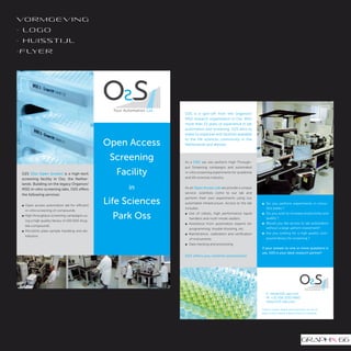 vo r m g e v i n g
- lo g o
- huisstijl
- f ly e r
 