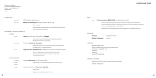 HADRIEN HONOREZ 
3 rue petite 7040 Genly, BELGIQUE 
honorez.hadrien.hh@gmail.com 
0492/78.28.59 
24 ans 
FORMATION 
2001-2007 CESS:athénée royal de mons. 
2007-2014 Master en Architecture: Faculté La Cambre-Horta-ULB. 
filiére La Cambre 
avec le mémoire “la mobilité à Mons: 50 ans de réfléxion sur la place de la 
voiture dans un centre historique”. 
EXPERIENCE PROFESSIONNELLE 
STAGES 
07/2010 stage de construction du bachelier au Sénégal. 
construction d’une école de Brousse au Sénégal financée par EBS 
Belgique (Ecole de Brousse au Sénégal). 
07-08/2011 Suivi d’un chantier de rénovation. 
conceptualisation et suivi d’un chantier sans permis pour la rénovation 
d’un appartement 3 chambres à Bruxelles. 
07/2012 stage en bureau d’architecture du Master chez Jean-Yves Jehoulet architecte. 
rélevé et tracages pour une régularisation de transformation. 
relevé, conceptualisation 3d et 2d d’un terrain + rendu client. 
suivi des chantier en cours. 
JOBS ÉTUDIANTS 
07-08/2007 stagiaire électriciens chez E²i concept SPRL. 
07/2008 tirage de cables et raccordement dans le secteur industriel et privé. 
08/2009 
07/2013 expériences chez un entrepreneur de jardins. 
taille et coupe 
traçage de plan d’amménagement extérieur. 
CURRICULUM VITAE 
PRIX 
2013 1er prix au concours MRAU-UWA: «re-generation urbaine» 
concours d’urbanisme organisé par la maison régionale d’architecture et d’urbanisme et 
l’union wallonne des architectes à déstination des étudiants facultés d’urbanisme,d’architecture 
et d’architecture du paysage de la région wallonne. 
publication dans le A+ MAGAZINE,architecture en Belgique, 245 , décembre-janvier 2014 
LANGUES 
Français: langue maternelle 
Anglais et Espagnol: courant 
LOGICIEL 
Microsoft office suite, 
adobe indesign, illustrator, photoshop, première 
autodesk autocad, 3Ds Max 
Sketchup 
Artlantis 
logiciel PEB (wallonie) 
CENTRE D’INTÉRÊT 
ASSOCIATION: EBS ASBL: École de Brousse au Sénégal. 
SPORT: Wakeboard. 
38 39 
 