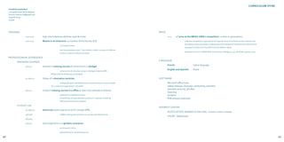 HADRIEN HONOREZ 
3 rue petite 7040 Genly, Belgium 
honorez.hadrien.hh@gmail.com 
0492/78.28.59 
24 year 
TRAINING 
2001-2007 high school diploma:athénée royal de mons. 
2007-2014 Master in Architecture: La Cambre-Horta faculty ULB. 
La Cambre stream 
with the graduation work: “ the mobility in Mons: 50 years of réfléxion 
on the car space in a historical center” 
PROFESSIONNAL EXPERIENCE 
TRAINING COURSES 
07/2010 bachelor’s training courses of construction in Sénégal. 
construction of a brushes’ school in Sénégal funded by EBS 
Belgium (Ecole de Brousse au Sénégal). 
07-08/2011 follow of a rénovation worksite. 
conceptualization and following of a worksite without license needed 
for a 3 bedroom appartment in brussels. 
07/2012 master’s training courses in a office at Jean-Yves Jehoulet architecte. 
plotting for a regulation licence. 
site plotting, conceptualization 3d and 2d + customer rendering. 
following of worksite in progress. 
STUDENT JOB 
07-08/2007 electrician work experience at E²i concept SPRL. 
07/2008 cables’ pulling and connection on private and industrial site . 
08/2009 
07/2013 work experience in a gardens contractor. 
pruning and cutting 
plans’plotting for outside laying out. 
CURRICULUM VITAE 
PRICE 
2013 1st price at the MRAU-UWA’s competition: «urban re-generation». 
urbanism compétition organised by the régional house of architecture and urbanism and 
the walloon union of architect in déstination of the student of architectural, urbanism and 
paysagism architecture’s faculties from the walloon région. 
publication in the A+ MAGAZINE, Architecture in Belgium, 245 , décember-january 2014 
LANGUAGE 
French: native language 
English and Spanish: fluent 
SOFTWARE 
Microsoft office suite, 
adobe indesign, illustrator, photoshop, première 
autodesk autocad, 3Ds Max 
Sketchup 
Artlantis 
PEB sofware (wallonia) 
INTEREST CENTER 
ASSOCIATION: MEMBER OF EBS ASBL: brushes’ school in senegal 
SPORT: Wakeboard. 
40 41 
 