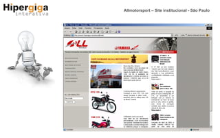Allmotorsport – Site institucional -  São Paulo 