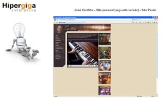 José Cardillo – Site pessoal (segunda versão) - São Paulo 