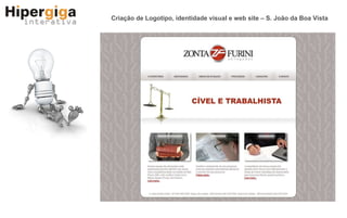 Criação de Logotipo, identidade visual e web site – S. João da Boa Vista 