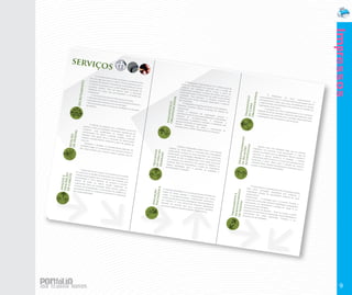 Impressos
          serviç
                 os
                                          O recrut
                                    de uma           amento
                                              vaga que        é a fase
                                                                         inicial pa
                                   processo               está em                   ra o pree
                          TO                   de seleç              aberto. Ele              nchimen                                                    O Diagnó
                                   o máxim               ão e nece                 dá subsídi            to                                                            stico Orga
                                             o de pess              ssita de                   os para                                              coleta de                      nizacional
                                                        oas com                criativida                o                                                         informaç                   é um
                    TAMEN
                                  processo                                                de para                                                   conhecer                 ões da
                                               seletivo.
                                                           Para ta
                                                                   o perfil de
                                                                                sejado a           atrair                                                         sua reali            empresa, instrumento de
                                  detalhada                         l, deve-se             participar                                              organizaç                  dade int            com o int
                                               do carg                                                                                                          ão                      er                    uit
                                 necessár                o, com
                                                                  pré-requis
                                                                                  fazer a
                                                                                             descrição
                                                                                                       do                                          empresár e estipular um pla na, traçar o pe o de




                                                                                                                                                                                                                                                  nal
                                           ias.                                                                                                                 io tome co               no de an             rfi
                                     O recrut                                  itos e co
                                                                                           mpetênc                                                envolvida                  nhecimen             álise, para l da                                              O diagn
                                                amento                                               ias                                                      s. Visa                   to de toda             que o                                   compree              óstico




                                                                                                                                                                                                                                            óstico
                                                                                                                                                                          descobrir
                   RECRU




                                • Recrut                  pode ser                                                                                empresa




                                                                                                                                            NAL
                                                                                                                                                                                                   s as dim                                                      ndido co              de clim




                                                                                                                                                                                                                                            izacio
                                          amento                     feito de du                                                                              para ind                 a situaçã             ensões                                                       mo um co                a orga
                                contrata            interno: at                   as formas                                                      dos resu                 icar soluç             o presen                                              empregad                        nhecimen              nizacional
                                         do pela em             raindo e                                                                                    ltados.                  ões adeq                te da                                                os têm so                      to da pe
                                                       presa pa            remaneja                                                                                                            uadas à                                                a determ               bre seu                                       é




                                                                                                                                ORGAN STICO
                               • Recrut                                               ndo pess                                                        O Diagnó                                                                                                                                            rcepção




                                                                                                                                      IZACIO
                                         amento                  ra outra                                                                                                                                  melhoria                                             inadas ca               o grau de                   que os




                                                                                                                                                                                                                                            ma
                                                   externo:                 s vagas;             oal já                                                            stico Orga                                                                                              racteríst              sa
                               de traba
                                        lho.                 busca de                                                                           •Detecta
                                                                                                                                                          r possíve            nizacional                                                             organizaç
                                                                                                                                                                                                                                                                ão onde               icas do am tisfação em relaç
                                                                          candidato                                                                                     is fatore          tem                                                                            atuam.                  biente de             ão
                                                                                                                                                                                  s limitant como objetivos:




                                                                                                                                                                                                                                     Diagn
                                                                                                                                                organizaç




                                                                                                                                                                                                                                     Organ
                                                                                                                                                                                                                                     de Cli
                                                                                     s no mer                                                              ão;                                                                                               A pesquis                                        trabalho
                                                                                                cado                                           •Avaliar                                      es da efi                                               realizado          a de clim                                       da
                                                                                                                                                                                                        cácia da                                                                    a organiz




                                                                                                                                     Ó
                                                                                                                                                           a estru                                                                                             de forma                        acional é
                                                                                                                                               reconhec                 tura da                                                                     e implant             interativa                      um proc




                                                                                                                                DIAGN
                                                                                                                                                         im                          or                                                                       ação de                , buscan
                                                                                                                                              •Analisar ento de suas pote ganização visan                                                           e desem             melhorias              do alterna            esso
                                                                                                                                                            os com                 ncialidade              do o                                              penho do               pa                    tivas de
                                                                                                                                             produtivi                   portamen             s e dificu                                                               s funcioná ra o perfeito de                  ação
                                                                                                                                                       dade no                      tos, a               ldades;                                                                   rios e da            senvolvim
                                                                                                                                             pessoas                 tra                                                                                                                      empresa.              ento
                                                                                                                                                       envolvida balho e também                 motivaçã
                                                                                                                                                                                                           o, a
                                                                                                                                            •Buscar                 s na orga                a satisfa
                                 A seleção                                                                                                              alternativ             nização;                ção das
                        escolher,            de pessoa                                                                                      soluções                  as de
                                                        s tem a                                                                                       para o m                 aç
                        revelarem
                                    entre os
                                              candidato           finalidade                                                                                        elhor dese ões e implant
                                                        s recrut              central de                                                                                        mpenho              ação de
                       recrutam mais qualificad                                                                                                                                           da empr
              AL




                                                                 ados, aq                                                                                                                          esa.
                                  ento. Em              os na              ueles qu
                       daqueles               geral, a           triagem             e se
               O
              O




                                   mais ap              seleção              inicial do
                                            tos para             constitui
       DE PESS




                      trabalho
       SELEÇÃ




                                                                                                                                                                                                                           de Rel lvimento
                               , classific             a execuç              a
                      cada um              ando-os              ão de de escolha
                               .                   conform                  terminado
                                                            e o grau
                          Identificar                                   de aptid
                                      e localiza                                  ão de




                                                                                                                                                                                                                                   ssoais
                     candidato                   r as cara                                                                                   Práticas                                                                                                  Quanto
                                 exige um                  cterística




                                                                                                                                                                                                                           Interpe ões
                     das repe               conhecim                  s pessoa                                                    negativo             inadequad                                                                                 trabalhe       mais um
                              rcussões                ento da                    is do                                                        na saúd              as podem                                                                               m em co           a ativida
                                                               na                                                                 repercut             e física                 levar a um                                                                             njunto, m de exige que as

                                                                                                              de vid de
                                           que a ta
                                                    refa impõ tureza humana


                                                                                                              trabalh o
                                                                                                                                            indo inclus          e emocion                                                                       relação
                                                                                                                                                                              al dos em impacto




                                                                                                                                                                                                                                  vo
                                                                                                                                                                                                                                                          de traba                ais impo                pessoas




                                                                                                                                                                                                                                  aç
                                                              e à pess               e                                                                  ive na ár

                                                                                                                    an
                                                                                                                                 Sendo as                                                                                                                           lho que



                                                                                                                      o
                                                                         oa que
                                                                                   irá                                a                     sim, as es             ea finan                 pregados                                            interação
                                                                                                                                                                                                                                                            é apenas         se estabe rtante é o tipo
                                                                                                                                 qualidade             tratégias             ceira da                 ,                                                                                  lece. Mes             de
                                                                                                               Qualid




                                                                                                                                                                                                                            Desen
                                                                                                                                             de vida no           utilizadas           s empres                                                interpess                   periférica              mo quan
                                                                                                                                um ambie                                     em um pr              as.                                                    oal pode                    à ativida              do a
                                                                                                                                                          trabalho                       ograma                                               frustraçã              se tornar                  de, a re
                                                                                                                                            nte que                 têm com                        de                                                    o e assim              um motivo                  lação
                                                                                                                                empresa               estimule                 o intuito                                                     relevante                  afetar to           de satisfa
                                                                                                                                           além de               e dê supo                pr
                                                                                                                               dessas                 co                     rte ao ind omover                                                          . Boas re                 do o tra             ção ou de
                                                                                                                                          estratégia nscientizar a to                    ivíduo e                                            sucesso
                                                                                                                                                                                                                                                       e produt
                                                                                                                                                                                                                                                                   lações int
                                                                                                                                                                                                                                                                               er
                                                                                                                                                                                                                                                                                            balho de
                                                                                                                                                                                                                                                                                                        maneira
                                                                                                                               produtivi
                                                                                                                                         dade no
                                                                                                                                                     s para
                                                                                                                                                                a garant
                                                                                                                                                                            dos da
                                                                                                                                                                                     impo
                                                                                                                                                                                                   à                                                             ividade do pessoais contrib
                                                                                                                                                                                                                                                                                                   uem para
                      A descriç                                                                                                                   trabalho
                                                                                                                                                            .              ia da qu rtância                                                                                   trabalho
                                                                                                                                                                                                                                                                                       .                      o
                                ão de um                                                                                                                                               alidade
                em enum                     cargo é                                                                                                                                               e
                           erar as ta                um proc
DE CAR ÃO




                                       refas ou
                métodos                         atribuiçõe esso que consist
       GOS




                          em
               periodicida pregados para a
DESCR E




                                                           s que o co              e
                                                                       mpõem,
      IÇ




                           de e se                 execução
      SE




               distinto               us objet                das mes            os
                         de todo                ivo                     mas, sua
                                   s os ou s, de maneira
ANÁLI




              organizaç                        tros ca                a torná-l
                         ão. Entre                      rgos ex                  o
              aumento                 as vantag                    istentes                                                                                                                                                                O treinam
                         da produt               ens dest                      na                                                                                                                                                                      ento e o
                                                                                                                      gica




             organizaç              ividade, a             e serviço                                                                                                                                                                  visto co
                        ão dentro               manuten               , estão                                               A avaliaç
                                                                                                                                      ão psico                                                                                                   mo estra aperfeiçoamento




                                                                                                                                                                                                                  de pess lvimento
                                                         ção do eq              o
                                                                                                              Psicoló o




             das resp               do ambie                         uilíbrio da                                           coleta de            lógica é um                                                                          organizaç               tégia co              de pessoa
                       onsabilida             nte empr                                                                                                       processo                                                                            ão atra               mpetitiva               s qu
                                                                                                                                                                                                                                                                                   visa melh ando
                                                                                                                     çã




                                  des.                   esarial e                                                                      dados, es                        técnico-ci                                                  colaborad            vés do




                                                                                                                                                                                                                  desenv ento e
                                                                    a definiçã                                             avaliar -                 tudos e                        entífico de                                                  ores.              aprendiza                   orar a
                                                                               o                                                     no s                       interpret                                                                                                     do cont
                                                                                                                          a dinâmica entido de analisa                                                                              •Treinam
                                                                                                              Avalia




                                                                                                                                                                          ações qu                                                             ento –                                   ínuo de
                                                                                                                                       dos proc              r, compr                e visam                                        cargo at             É orienta                                 seus
                                                                                                                          um indiví               es                   eender,                                                                                     do para
                                                                                                                                     duo. É um sos psicológicos                 esclarec
                                                                                                                                                                                           er -                                    relacionad
                                                                                                                                                                                                                                              ual e busc
                                                                                                                                                                                                                                                         ando melh          o presen




                                                                                                                                                                                                                         oal
                                                                                                                         aplicada                 a ferram              represen                                                                as ao de            orar habil         te, focan
                                                                                                                                     em cam                  enta ba              tativos de                                                                                                      do o




                                                                                                                                                                                                                         m
                                                                                                                                                                                                                                   processo                sempenh             idades e




                                                                                                                                                                                                                         o
                                                                                                                         concurso               pos tais               stante sig                                                              de aprend             o imediat           capacidad
                                                                                                                                    s público               como pr               nificativa,                                                                                                       es




                                                                                                                                                                                                                  Treina
                                                                                                                                              s, perícias              ocessos                                                    •Desenvo                izagem.               o do ca
                                                                                                                                                          judiciais,              seletivos,                                                 lvimento                                     rgo. É um
                                                                                                                                                                     dentre ou                                                    ocupados              de pessoa
                                                                                                                                                                               tros.                                                          fut                   s–
                                                                                                                                                                                                                                 capacidad uramente na orga Foca os cargos
                                                                                                                                                                                                                                             es que                  nização,               a serem
                                                                                                                                                                                                                                 processo                se                   novas ha
                                                                                                                                                                                                                                            de aprend rão requeridas.                    bilidades
                                                                                                                                                                                                                                                                                                   e
                                                                                                                                                                                                                                                        izagem.                  Também
                                                                                                                                                                                                                                                                                              é um




                                                                                                                                                                                                                                                                                                                                 9
 