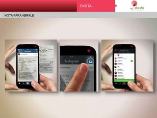 Digital
NOTA PARA ABRALE
DIGITAL
NOTA PARA ABRALE
 