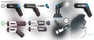 A
B
Developed concepts
Picked
Flashlight
 