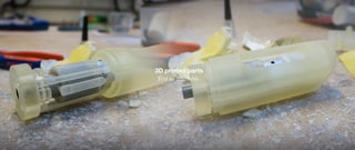 3D printed parts
Test to assemble
 