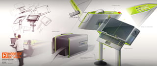 Control station concept for
cutting machine
Machine details
Emergency Stop
Storage for cutting knifes
Hidden keyboard
PROFFESIONAL WORK
Nov 2012 - May 2013
INTERN
Aug 2012 - Nov 2013
 