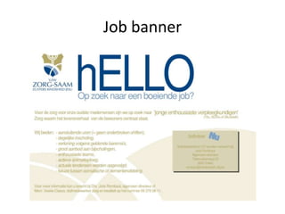 Job banner