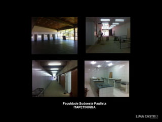 Faculdade Sudoeste Paulista
ITAPETININGA

 