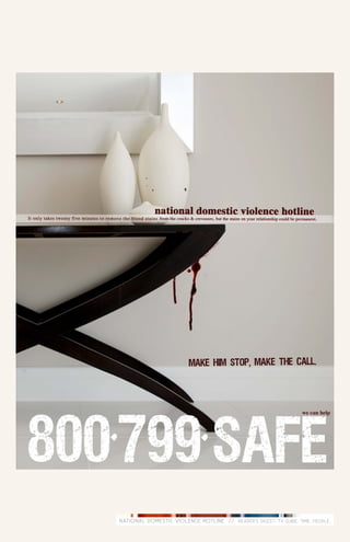 NATIONAL DOMESTIC VIOLENCE HOTLINE // READER’S DIGEST, TV GUIDE, TIME, PEOPLE.
 