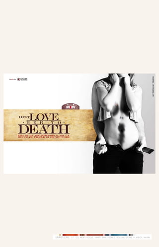 UNAIDS.ORG // GQ, MEN’S VOGUE, VANITY FAIR, DETAILS, ROLLING STONE, PLAYBOY, MAXIM.
 