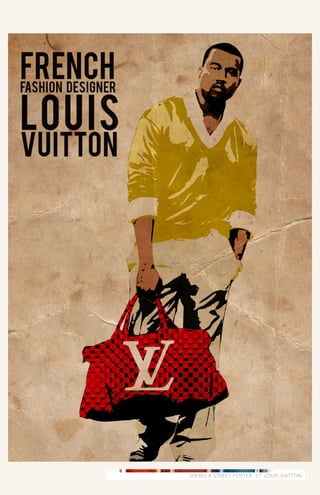 GUERILLA STREET POSTER // LOUIS VUITTON.
 