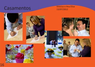 Casamentos   Vinicius e Ana Elisa
              13/07/2012




16
 