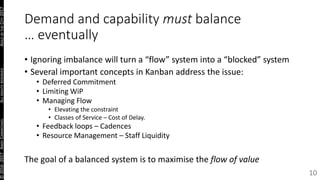 Portfolio management: Balancing Irrefutable Demand with Cost of Delay #agilecitylon Slide 9