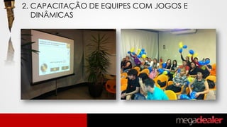 2. CAPACITAÇÃO DE EQUIPES COM JOGOS E
DINÂMICAS
 