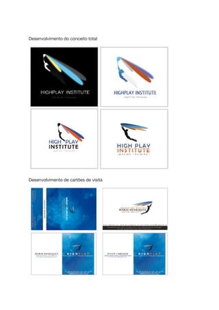 Desenvolvimento do conceito total




Desenvolvimento de cartões de visita
 