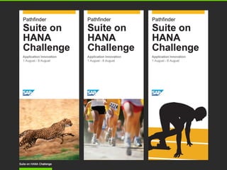 Suite on HANA Challenge

 