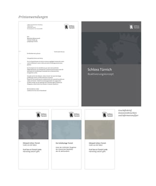 Geschäftsbrief,
Investorenbroschüre
und Informationsflyer
Printanwendungen
 