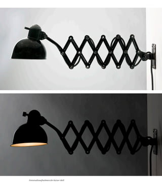 Fotostudioaufnahmen der Kaiser idell
 