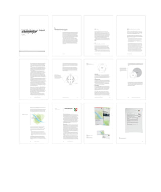 7
Die Aufgaben der Bezirksregierung Köln sind vielfältig und berühren beinahe
jede Lebenssituation und Fragestellung der über vier Millionen Bürgerinnen
und Bürger, die im Verantwortungsbereich der Bezirksregierung Köln leben,
seien sie nun direkt oder indirekt betroffen. Mehr als eineinhalb Tausend
Menschen arbeiten in der Behörde, die eine enorme Sachkompetenz bündelt
und damit auch äußerst spezifische Fragestellungen zuverlässig bewältigen
kann. Das setzt einen entsprechend hohen kommunikativen Aufwand voraus,
der letztlich in der Herstellung von Rechtssicherheit für alle Betroffenen
mündet und die Übernahme von Verantwortung bedeutet.
Diese Aufgabenvielfalt, Kompetenz und insbesondere die vielfältige
Kommunikation sind schwerlich in ihrer Tiefe und Breite zu durchdringen
und zu fassen. Im Bewusstsein dieser Komplexität versteht sich vorliegendes
Arbeitspapier als ein Beitrag, die Bezirksregierung Köln in ihrer Bestrebung
nach mehr Sichtbarkeit und Positionierung zu unterstützen. Die Ausarbei-
tung gliedert sich in grundlegende Erwägungen, in erste Beobachtungen und
Analysen und mündet in Empfehlungen, die Gegenstand weiterer Erörte-
rungen sein könnten. Eine Zusammenfassung dieser Empfehlungen findet
sich auf Seite 81.
1.
Vorbemerkungen
Vorbemerkungen
Erste Betrachtungen und Analysen
zur Kommunikation der
Bezirksregierung Köln
Arbeitspapier
Stand 26. Mai 2011
Kooperationsprojekt Bezirksregierung Köln – Köln International School of Design
17
nehmende Anforderung. Hierin liegen die kommunikativen Herausforde-
rungen, aber auch die politischen Chancen, welche die Bezirksregierung Köln
nicht nur als reine Exekutive, sondern als kompetente Partnerin im Prozess
der gesellschaftlichen Konstruktion von Wirklichkeit wahrnehmbar machen
könnten.
Ein ganz wesentlicher Schlüssel zum Verständnis von Kommunikations-
prozessen ist letztlich die Sprache. Der Umgang mit und die Reflexion über
Sprache ist für eine bewusste und zielgerichtete Kommunikation unerläss-
lich. Erst sprachlich gefasste Kriterien ermöglichen eine Plausibilisierung
einzelner Entscheidungen und eine nachvollziehbare Auseinandersetzung:
Die Sache wird diskutierbar.
Abb.: Die Behörde als System
Dargestellt ist die Behörde als Mittelbehörde
(vertikal). Um ihre behördlichen Operationen in
den Kommunikationen mit der Umwelt plausibel
zu machen, muss sie »aus sich heraustreten«
(horizontal). In den jeweiligen Kommunikationsfeldern
tritt sie in Kontakt mit ihren Umweltsystemen und
bedient sich dabei verschiedener Kanäle.
Kommunale Ebene
Landesebene
Umweltsysteme
System
Behörde
Die Bezirksregierung Köln als Kommunikationen
32
Das Logo der Bezirksregierung
Auch wenn in den »Leitlinien zum Regierungspräsident-Köln-Design« vom
neuen »Behördenlogo« gesprochen wurde, muss an dieser Stelle hervorge-
hoben werden, dass es sich bei der Kombination aus abstrahierter Rheinland-
schaft und Textbalken gerade nicht um das »Behördenlogo« handelt.
Dies existiert bereits, den Leitlinien des Nordrhein-Westfalen-Designs
entsprechend, in der Kombination aus hoheitlichem Landeswappen und dem
links vorangestellten Schriftzug »Bezirksregierung Köln«. Dieses offizielle
Behördenlogo bedeutet die Zugehörigkeit des Trägers zur Exekutive des
Landes Nordrhein-Westfalen und symbolisiert dessen Hoheitsgewalt.
Die Kombination aus abstrahierter Rheinlandschaft und Textbalken soll
der Bezirksregierung zwar zu einem unverwechselbaren eigenen Erschei-
nungsbild verhelfen, jedoch ist es dem Erscheinungsbild des Landes
Nordrhein-Westfalen untergeordnet.
Die Positionierung
Bei Durchsicht vorhandener Faltblätter wird deutlich, dass der heterogene
Einsatz der Grafikelemente nicht nur ein inkonsistentes Erscheinungsbild
zur Folge hat, sondern auch die Informationshierarchie beeinflusst. Auf
den Faltblättern wird das Keyvisual als Hintergrund verwendet, auf welchen
mitunter Bilder positioniert werden. Im unteren Drittel wird es durch
Weißraum beschnitten, der Textbalken liegt oberhalb dieser weißen Kante
und schließt bündig mit den Seiten des Faltblattes ab. Dadurch entsteht
folgender Effekt: Optisch wird der Textbalken zu einer Zeile, der Schriftzug
»Die Regierungspräsidentin« wird zur Überschrift und die eigentlichen
Überschriften, die im Weißraum liegen, werden durch diese grafische Hierar-
chie zu Unterüberschriften.
Die Funktion, die dieser Textbalken vermutlich erfüllen sollte, nämlich
die einer Signatur, kann aufgrund der undefinierten Positionierung nicht
erfüllt werden. Sie scheint je nach Medium zu wechseln oder variiert sogar
innerhalb einer Publikationsform, beispielsweise auf den Vorderseiten der
Faltblätter.
Durch mangelnde Stringenz verliert der Textbalken sein Potenzial als
abschließende Signatur, die neben einer gliedernden Funktion auch auf die
Absenderin – Die Regierungspräsidentin – verweist: Es scheint, als würde
versucht, die inkonsequente Positionierung durch den um so konsequen-
teren Einsatz auf fast allen Printmedien auszugleichen. Dies führt mitunter
zu Anwendungen, die bei genauer Betrachtung verwirrend anmuten können.
Bezirksregierung KölnAbb. rechts:
Das Logo der Bezirksregierung Köln.
Analyse: Das Corporate Design im Einsatz
16
Im Behördenleitbild heißt es dazu: »Aufgabe [sei es], gute Arbeitsergebnisse
zu erzielen. Das erreichen wir durch […] den Austausch von Informationen
nach unten, nach oben und quer […] [und durch] transparentes Handeln.«
Im »Außenverhältnis« erreiche die Behörde ihre Ziele unter anderem indem
sie ihr »Handeln durch eine abgestimmte Darstellung in der Öffentlichkeit«
begleitet.
Im »Innenverhältnis« ist noch von »transparent[em] Handeln« die Rede,
wohingegen im »Außenverhältnis« eine Begleitung des Handelns »durch eine
abgestimmte Darstellung in der Öffentlichkeit« als geeigneter Weg gesehen
wird. Dies deutet darauf hin, dass behördliche Operationen nicht einfach
unvermittelt gegenüber der Umwelt kommunizierbar sind, sondern einer
Übersetzung bedürfen.
Was sind nun Merkmale einer derart handlungsbegleitenden und zu
übersetzenden Kommunikation? Eindeutigkeit ist sicherlich Voraussetzung,
um verstanden zu werden. Eindeutigkeit ist allerdings auch vom Kontext
abhängig, in dem Kommunikation stattfindet. So mag der Inhalt einer
Mitteilung innerhalb der Behörde eine bestimmte Bedeutung haben, in der
Mitteilung an die Umwelt kann die formal identische Mitteilung aber anders
verstanden werden. Bedeutungen sind nicht durch eindeutige Zuordnungen
von Inhalten gegeben, sondern werden im Gebrauch dem jeweiligen Kontext
zugewiesen. Kontext heißt hier Umfeld und Struktur, in welcher die Mitteilung
eingebettet ist.
Beispielsweise kann eine sprachlich gefasste Information im Gespräch, in
gedruckter Form oder als digitaler Text im Internetauftritt verortet sein. Ein
einfaches Bildelement kann einerseits innerhalb einer Struktur als Erläute-
rung fungieren und andererseits durch seine Wiederholung Zusammenhänge
nahelegen, die der Orientierung dienen können.
Jenseits des Kontextes, in welche Informationen notwendigerweise einge-
bettet sind, kommt der empfangenden Seite eine entscheidende Rolle zu.
Von dort fließt immer schon ein Vorverständnis und eine Erwartungshaltung
in die Kommunikation mit ein, welche die Bedeutung der Information mitbe-
stimmt. Kommunikation, auch jene der Bezirksregierung Köln, ist also immer
auch eine kontextabhängige, von Erwartungshaltungen und Vorverständ-
nissen bestimmte soziale Interaktion.
Hier sehen wir schon, dass Kommunikation wesentlich auch jenseits der
Sachebene geschieht. Die einschlägigen Kommunikationsmodelle (beispiels-
weise von Paul Watzlawick, Karl Bühler und Friedemann Schulz von Thun)
legen nahe, dass auch der Beziehungs-, der Selbstoffenbarungs- und der
Appellebene entscheidende Bedeutung zukommt. Diese in der Kommuni-
kation zu berücksichtigen, setzt allerdings ein hohes Maß an Empathie- und
Antizipationsvermögen voraus, welches zwar dem Behördenleitbild der
Bezirksregierung Köln implizit ist, aber in behördlichen Kommunikationen
eher selten operationalisiert zu sein scheint.
Demnach ist bewusste Kommunikation, die nicht nur die Sach- und
Apellebenen, sondern die ebenso relevanten Beziehungs-, und Selbstof-
fenbarungsebenen berücksichtigt, für die Bezirksregierung Köln keines-
wegs Werbeklamauk oder überflüssige Verpackung, sondern eine ernst zu
Die Bezirksregierung Köln als Kommunikationen
30
Das Keyvisual setzt sich aus Farbflächen zusammen und wird in nahezu allen
Medien auf die eine oder andere Art eingesetzt.
Bestimmend hierbei sind drei ovale, sich überschneidende grüne Flächen, die
durch ein blaues, wellenförmiges Farbfeld von links oben nach rechts unten
geteilt werden. Die Flächen ergeben durch die Transparenz der einzelnen
Elemente und Überschneidungen weitere Grün- und Blautöne sowie weiße
Abb. rechts:
Das Keyvisual der Bezirksregierung Köln.
Flächen rechts und links des blauen Bands. Das sogenannte »Farbspiel«
besteht aus acht unterschiedlichen Grün- und Blauschattierungen.
In einem Anschreiben des ehemaligen Regierungspräsidenten Hans Peter
Lindlar zur Einführung des neuen Erscheinungsbildes vom 18.12.2007
heißt es:
»Die bestimmenden Elemente sind unser neues Logo und unsere neue
›Hausfarbe‹. Das grüne Farbspiel verdeutlicht die vielfältige, schöne
Landschaft unseres Regierungsbezirks, die vom blauen Rhein durchflossen
wird. Der graue Balken ist die Brücke, die den Raum über den Fluss hinweg
verbindet und uns zugleich mit dem stilisierten Dom klar als Kölner Behörde
ausweist.«
In den Vorgesprächen zu dieser Analyse wurde betont, dass die zurück-
haltenden Farben bewusst gewählt wurden, um nicht autoritär zu wirken.
Auch sollte eine zu große Nähe zu den Landesfarben sowie den Farben der
Kommunen vermieden werden, um ein unverwechselbares Erscheinungsbild
zu schaffen.
Beobachtungen: Corporate Design
9
1.1.1
Projektziele
Ziel des Kooperationsprojektes zwischen der Bezirksregierung Köln
und der Projektgruppe der Köln International School of Design ist es, die
Außenkommunikation der Bezirksregierung Köln zu analysieren und in ersten
Empfehlungen Optimierungspotenziale aufzuzeigen. Hierbei gilt es, die
behördliche Kommunikation daraufhin zu untersuchen, ob und inwieweit die
Behörde nicht nur als Exekutive, als Bündelungs- und Mittelbehörde entschei-
dend und weisend, sondern auch als kompetente Partnerin in Problemlö-
sungs- und Entscheidungsprozessen gegenüber den betroffenen Umwelt-
systemen darstellbar ist, beziehungsweise wie die bisherigen behördlichen
Anstrengungen hierzu weiter vorangetrieben werden können.
Thematische Schwerpunkte dieser ersten Betrachtungen und Analysen
sind das aktuell angewandte Corporate Design, die Sprach-, Bild-, Print- und
Onlinekommunikation sowie die Inszenierung und Kennzeichnung der Dienst-
gebäude.
1.1.2
Voraussetzungen und Verlauf
Das Projekt wurde seitens der Bezirksregierung Köln durch Herrn Oliver
Moritz und seitens der Köln International School of Design durch die
Professoren Andreas Wrede und Phillipp Heidkamp betreut. Bearbeitetet
wurde das Projekt von fünf Studierenden der Köln International School of
Design: Colin Joy, Andreas Johannes Katona, Anke Riemer, Vitus Schuhwerk
und Tim Zähres. Die Projektlaufzeit betrug sieben Wochen, vom 5. April bis
26. Mai 2011.
Nach ersten Gesprächen, allgemeiner Grundlagenermittlung und Recher-
chen im Vorfeld wurden unterschiedliche Workshops und Interviews durchge-
Projektziele / Voraussetzungen und Verlauf
19
Abb. rechts:
Das Modell der Corporate Identity nach
K. Birkigt/M. Stadler/H. J. Funck, Corporate Identity,
2000, 11. Aufl.
Corporate Behaviour
Corporat
e
Communication
CorporateDes
ign
Corporate
Identity
Corporate Design
Der Begriff Erscheinungsbild (Corporate Design), wird oftmals fälschlicher-
weise im Sinne des Begriffs Corporate Identity verwendet. Dabei ist das
Corporate Design nur eine Facette einer körperschaftlichen Identität. Unter
Corporate Design versteht man den visuellen Auftritt eines Unternehmens,
von dem Logo über die Schrift, Farbgebung und Werbung bis hin zur Archi-
tektur.
Corporate Communication
Unter dem Begriff der Corporate Communication wird die »verbalvisuelle […]
Botschaftsübermittlung« (Birkigt/Stadler/Funck 2000; S. 19) verstanden.
Während generell auch die visuelle Gestaltung und das Verhalten als Bereiche
der Kommunikation angesehen werden, wird der Bereich der Sprache in
diesem Modell noch einmal isoliert betrachtet.
Corporate Communication umfasst Presse- und Öffentlichkeitsarbeit,
aber auch interne und externe Sprachregelungen.
Corporate Behaviour
Ein weiterer wichtiger Bestandteil der Corporate Identity ist das Verhalten,
das Corporate Behaviour. Auch wenn Aussehen und Sprache konsistent auf
das Selbstbild abgestimmt sind, so bestimmt doch auch das Verhalten einer
Körperschaft – vermittelt durch ihre Organe – wie sie von außen wahrge-
nommen wird. Das Handeln und Verhalten muss also den visuell wie auch
sprachlich vermittelten Werten einer Corporate Identity entsprechen.
Corporate Image
Das Corporate Image oder auch Fremdbild ist eine Vorstellung, welche
Außenstehende von einer Körperschaft aufgrund ihrer Erscheinung, ihrer
Artikulation und ihrem Verhalten entwickeln können. Wenn man unter dem
Begriff Corporate Image also versteht, auf welche Art und Weise eine Körper-
schaft wahrgenommen werden kann, so ist es sehr leicht nachvollziehbar,
dass ein Erscheinungsbild/ein Corporate Design alleine nicht ausreichen wird,
Die Bezirksregierung Köln zwischen Selbstbild und Fremdbild
Abb. oben:
Das Faltblatt der Abteilung 7 im Vergleich zum
Faltblatt der Abteilung 5.
Abb. unten:
Die Visitenkarte des Pressesprechers der
Bezirksregierung Köln, Vorder- und Rückseite.
13
1.2.1
Die Bezirksregierung Köln als System
Die Bezirksregierung Köln steht als Behörde zwischen Landesregierung und
Kommunalbehörden. Sie versteht sich »als Bündelungs- und Mittelbehörde«
(s. Behördenleitbild der Bezirksregierung Köln). Durch »Aufsicht, Beratung
und Entscheidung« ist die Behörde »für die Bevölkerung tätig«.
Die Bezirksregierung Köln kann, trotz ihrer vielfältigen Arbeitsbereiche und
Aufgabentiefen, als ein System verstanden werden, welches sich durch
wesentliche Operationen wie beispielsweise Aufsicht, Beratung und Entschei-
dung konstituiert. Hierzu Niklas Luhmann:
»[…] Eine Verwaltung soll hier verstanden werden als ein soziales System
organisierten Handelns. Verglichen mit andersartigen Organisationen,
z.B. Produktionsbetrieben, Schulen, Banken, liegt ihre Besonderheit darin,
dass sie Entscheidungen herstellt, die den Empfänger binden, d.h. von
ihm in seiner Situation als Prämisse eigenen Entscheidens und Handelns
übernommen werden müssen.«
»[…] Fast allen Organisationen ist heute in Spuren, in Einzelrollen, in mehr
oder weniger ausdifferenzierten Teilsystemen eine Verwaltungstätigkeit
beigemischt; sie bindet die jeweiligen Mitglieder der Organisation. Legitima-
tion für bindende Entscheidung gegenüber jedermann hat nur die ›öffent-
liche Verwaltung‹: die Verwaltung des politischen Systems der Gesellschaft.
Sie ist, unter dem hier gewählten Begriff, Verwaltung par excellence – in
jedem Fall das größte und folgenreichste, das wir kennen. […] Systeme – und
darunter soziale Systeme und darunter Verwaltungen – können betrachtet
werden als Einheiten, die sich in einer übermäßig komplexen Umwelt
identifizieren durch Erhaltung einer ausgewählten Ordnung von gerin-
gerer Komplexität. Diese ausgewählte Ordnung kann auch als höherwertig
bezeichnet werden – aber nicht einfach deshalb weil sie geringere Entropie
hat, sondern wenn und soweit sie eine komplexere Welt dem begrenzten
Die Bezirksregierung Köln als System
20
um das Image nachhaltig zu verbessern. Eine ganzheitliche Corporate Identity
und ein entsprechendes Image können nur mittels aller CI-Instrumente, also
Erscheinung (CD), Artikulation (CC) und Verhalten (CB), positiv beeinflusst
werden.
Ein falsches Verständnis von Corporate Identity, eine Reduktion auf eine rein
visuelle Attributierung, führt nur zu Uniformität, zu Zwang und möglicher-
weise zu Subversion. Identität und Identifikation kann aber letztlich nur dort
entstehen, wo der Zwang zur Identifikation, zu Identität, endet. Hiermit sei
Grenze und Herausforderung körperschaftlicher Identität, auch jener der
Bezirksregierung Köln, angedeutet.
Abb.: Corporate Identity und Corporate Image
Das Modell der Corporate Identity erklärt das
Image als eine Art Schattenwurf des Selbstbildes.
Die inneren Werte werden nicht im Einzelnen
sichtbar, es ist das Gesamtbild, das zählt. Nach
K. Birkigt/M. Stadler/H. J. Funck, Corporate Identity,
2000, 11. Aufl.
Corporate
ImageCorporate Behaviour
Corporat
e
Communication
CorporateDes
ign
Corporate
Identity
Die Bezirksregierung Köln zwischen Selbstbild und Fremdbild
35
Abb.:
Presseinformation zu einer Veranstaltung, in deren
Rahmen » […] Fernseheffekte vorgeführt« wurden.
Bezirksregierung Köln
Köln, 11.01.2011Köln, 11.01.2011Köln, 11.01.2011
Seite 1Seite 1Seite 1
PressestellePressestellePressestelle
presse@brk.nrw.depresse@brk.nrw.depresse@brk.nrw.de
Telefon: (0221) 147 – 2163Telefon: (0221) 147 – 2163Telefon: (0221) 147 – 2163
– 2164– 2164– 2164
– 2170– 2170– 2170
Fax: (0221) 147 – 3399Fax: (0221) 147 – 3399Fax: (0221) 147 – 3399
Zeughausstraße 2-10,Zeughausstraße 2-10,Zeughausstraße 2-10,
50667 Köln50667 Köln50667 Köln
www.bezregwww.bezregwww.bezreg-koeln.nrw.de-koeln.nrw.de-koeln.nrw.de
Presseinformation 004/2011
Schall und Rauch bei der Bezirksregierung Köln
Im Rahmen einer Veranstaltung zur Information der Ordnungsbehörden
des Regierungsbezirks Köln wurden am 10. und 11.01.2011 zu Schu-
lungszwecken pyrotechnische Effekte abgebrannt.
Hierbei wurde kontrolliert ein kleines Reihenfeuerwerk gezündet,
Schwarzpulver abgebrannt und pyrotechnische Theater-, Film- und
Fernseheffekte vorgeführt.
Es kam bei dem durch das zuständige Ordnungsamt genehmigte Feu-
erwerk in der Zeit von 12:30 Uhr bis 13:30 Uhr kurzfristig zu Knall- und
Rauchentwicklungen, wie sie vergleichbar mit einem privaten Silvester-
feuerwerk vorkommen.
Die Anlieger der Stammdienststelle der Bezirksregierung Köln (Private
und Firmen) wurden vorab schriftlich informiert und um Verständnis ge-
beten.
Wir hoffen auch bei den drei noch folgenden Terminen (17., 18. und
19.01.2011) auf ihr Verständnis!
 
