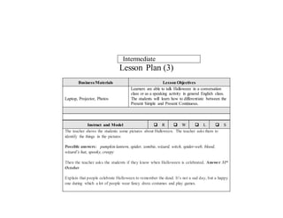 Portfolio of lesson plans | DOCX