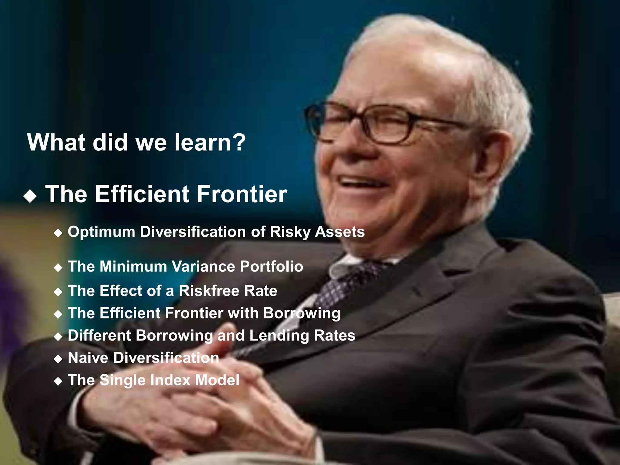  The Variance of a Linear Combination