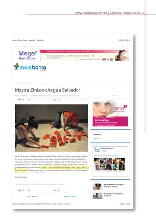 www.maisbahia.com.br | Salvador, março de 2014
 