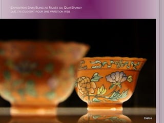 Exposition Baba Bling au Musée du Quai Branly que j’ai couvert pour une parution web