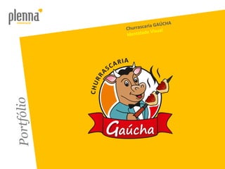 Portfólio Churrascaria GAÚCHA Identidade Visual 