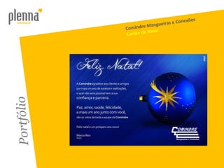 Portfólio Comindre Mangueiras e Conexões Cartão de Natal 