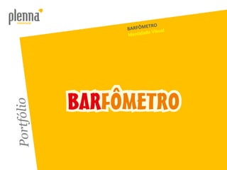Portfólio BARFÔMETRO Identidade Visual 