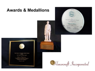 Awards & Medallions
 