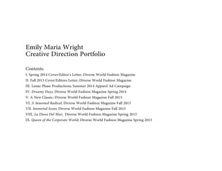 Creative Direction Portfolio