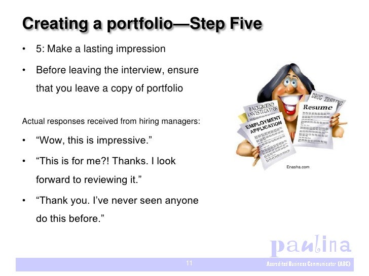 how to create your portfolio how to make a portfolio for a job