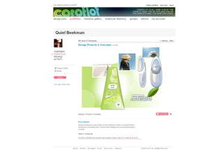 Portfolio Printscreen