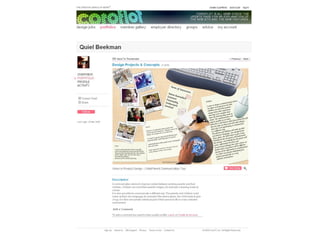 Portfolio Printscreen