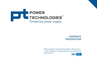 Power Technologies Portfolio