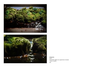 Amazonia 
2020
 
Impressão digital com pigmentos minerais
 
1,20m x 0,80m
 
8/8
 