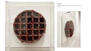 Renato Gosling
S/ Título, 2021
Acrílico cristal e branco, bloco de concreto, cal e resina vermelha com purpurina
54 x 54 x 14cm
 