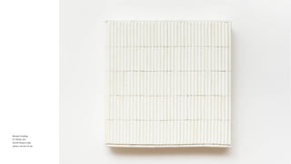 Renato Gosling
S/ Título, 201
Giz de lousa e cola
40cm x 40 cm x 6 cm
 